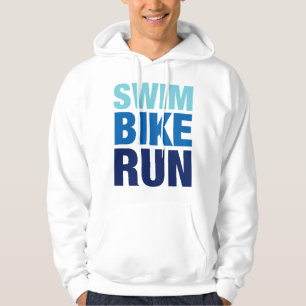 Swim Bike Run Hoodie