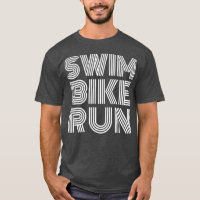 Swim Bike Run Triathlon design