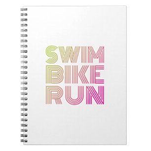 Swim Bike Run, Triathlon Notebook