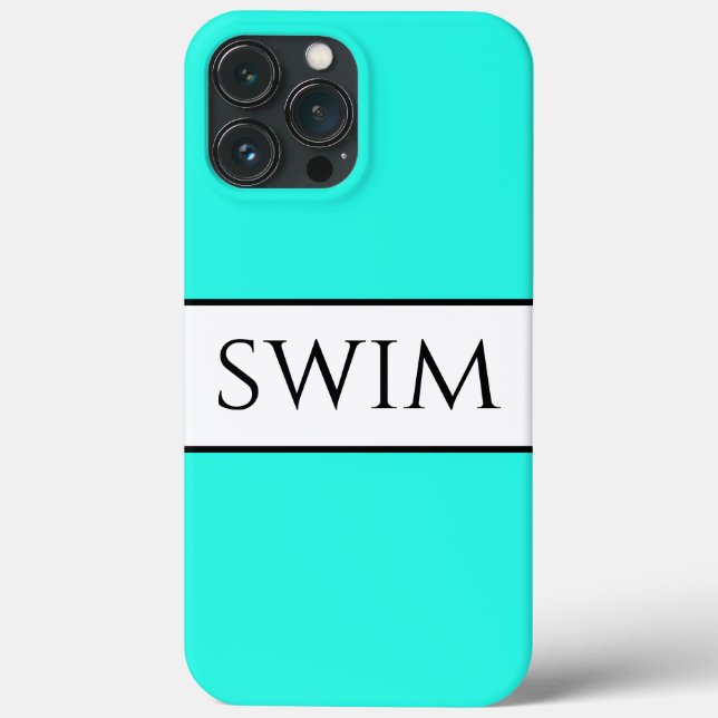 Swim Case-Mate iPhone Case (Back)