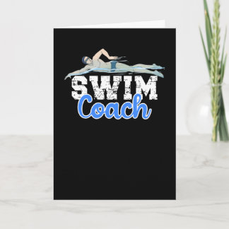 Swim Coach Card