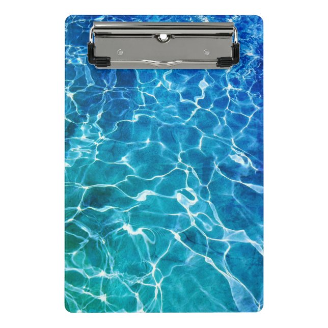  Swim Coach Swimming Pool  Mini Clipboard (Front)