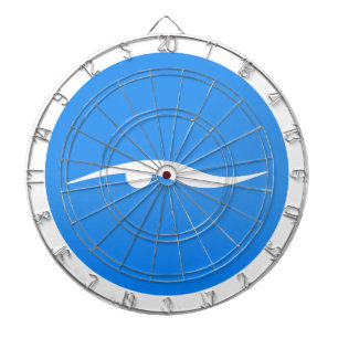 swim_in_Blue2Swimming logo on T-shirt Dartboard