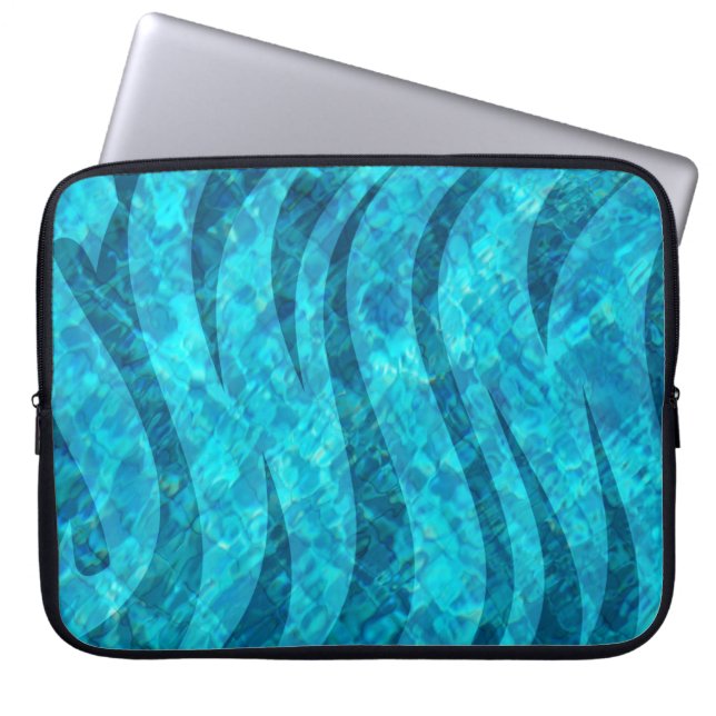 Swim in the Pool Laptop Sleeve (Front)