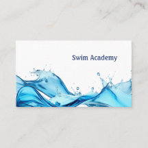 Swim instructor splash