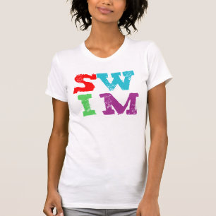 SWIM letters T-Shirt