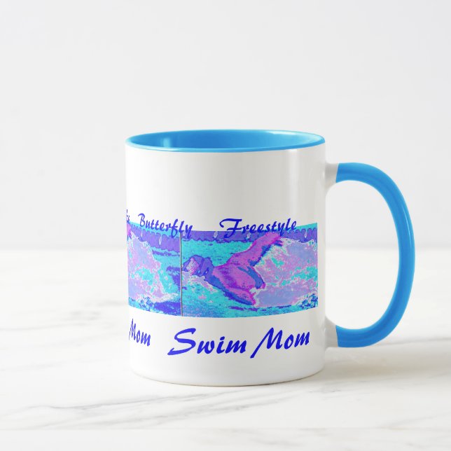 Swim Maman Coffee Mug (Droite)