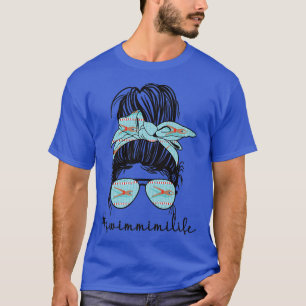 Swim Mimi Life Swim Mimi Grandma Of A Swimmer Mimi T-Shirt