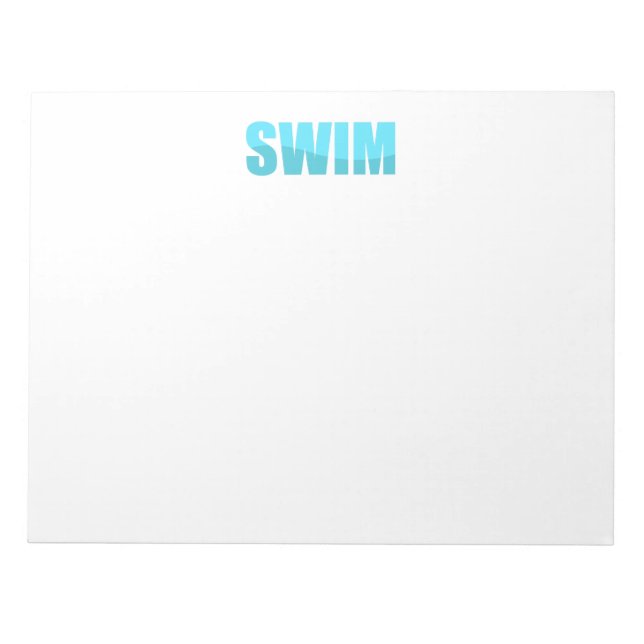 Swim Notepad (Front)
