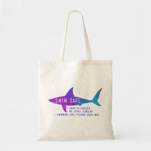 Swim Safe Beach Tote Bag