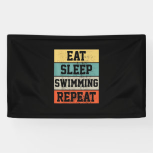 Swim Swimmer Swimming Gift Banner
