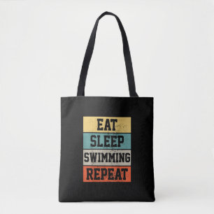 Swim Swimmer Swimming Gift Tote Bag