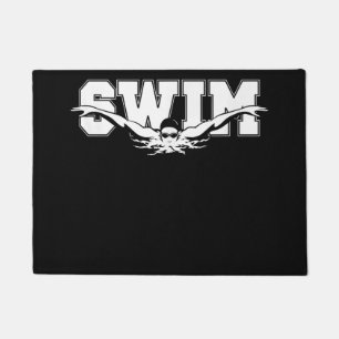 Swim Swimmers Competitive Swimming Athletic Gift Doormat