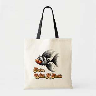 Swim With A Smile Tote Bag