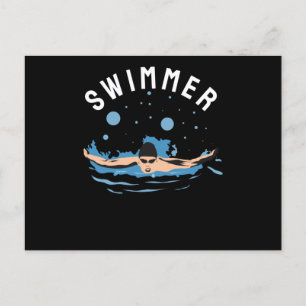 Swimmer - Perfect design for Swimmers Postcard