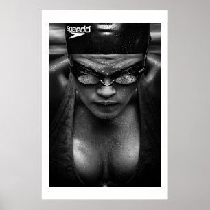 Swimmer Poster