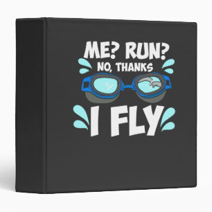 Swimmer Swimming Binder