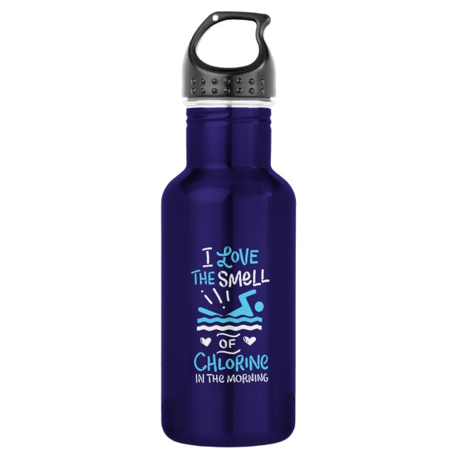 Swimmer Swimming Swim Sport Gift 532 Ml Water Bottle (Front)