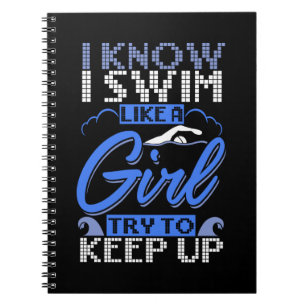 Swimmer Swimming Swim Sport Gift  Notebook