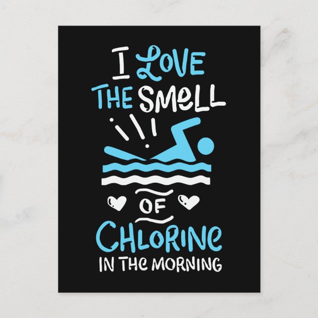 Swimmer Swimming Swim Sport Gift Postcard (Front)