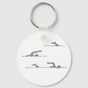 SWIMMERS KEYCHAIN