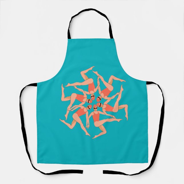 Swimmers - Synchronized Swimming   Apron (Front)
