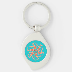Swimmers - Synchronized Swimming Choreography  Keychain