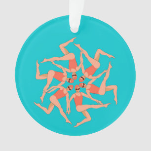 Swimmers - Synchronized Swimming Choreography    Ornament