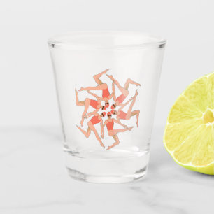 Swimmers - Synchronized Swimming Choreography  Shot Glass