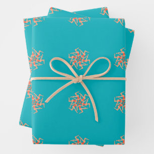 Swimmers - Synchronized Swimming Choreography Wrapping Paper Sheet