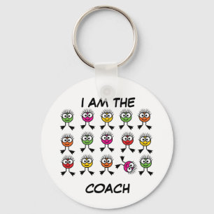 Swimmers TAXI - Bright Swim Characters Keyring
