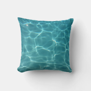 Swimmer's Throw Pillow