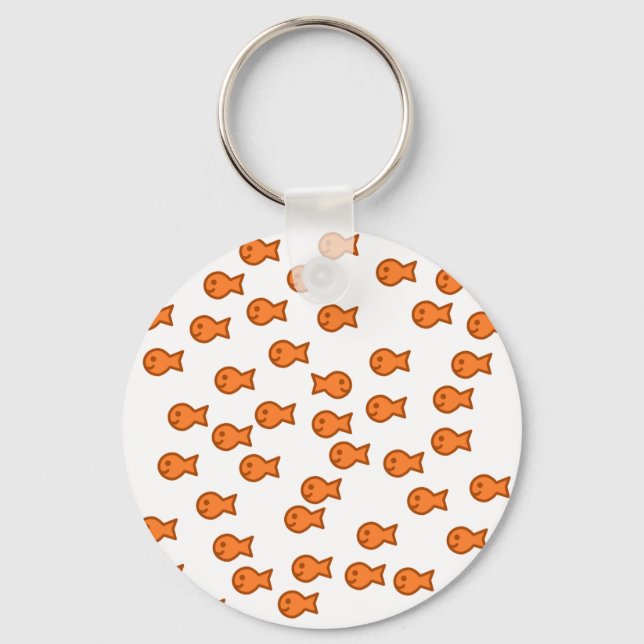 Swimming Against the Rest Keychain (Front)