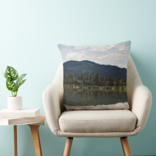 Swimming Alone.... Throw Pillow