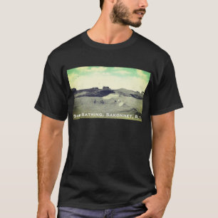 Swimming at Sakonnet, RI (Little Compton) Beach T-Shirt