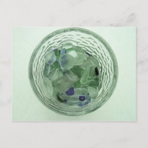 Swimming Bleach Glass Postcard