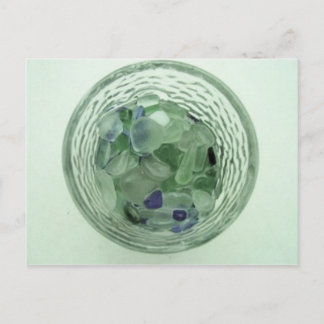 Swimming Bleach Glass Postcard