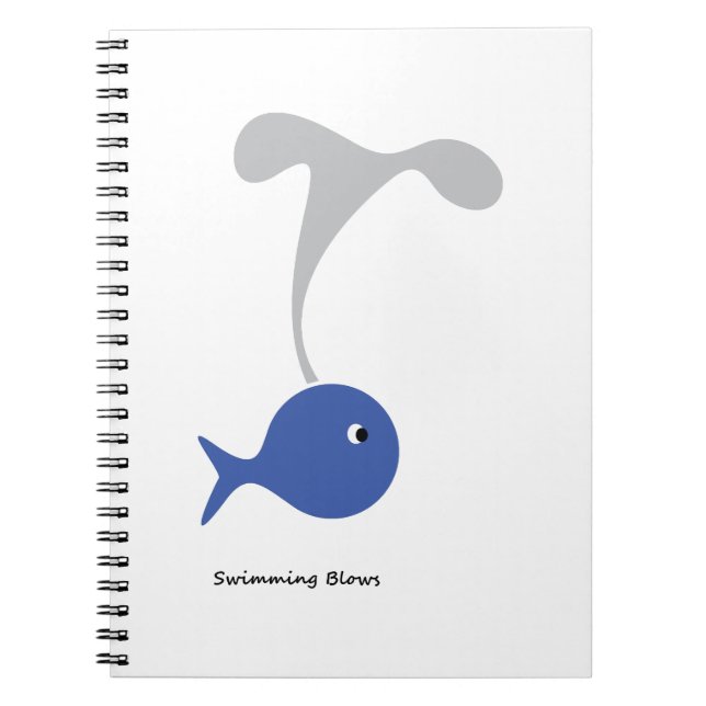 Swimming Blows Notebook (Front)