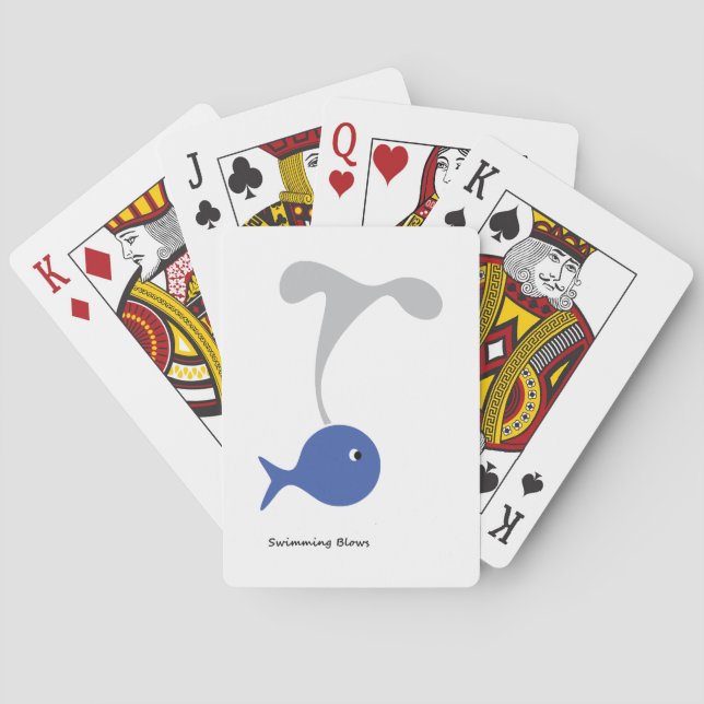 Swimming Blows Playing Cards (Back)