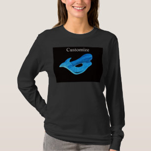 swimming blue mermaid T-Shirt