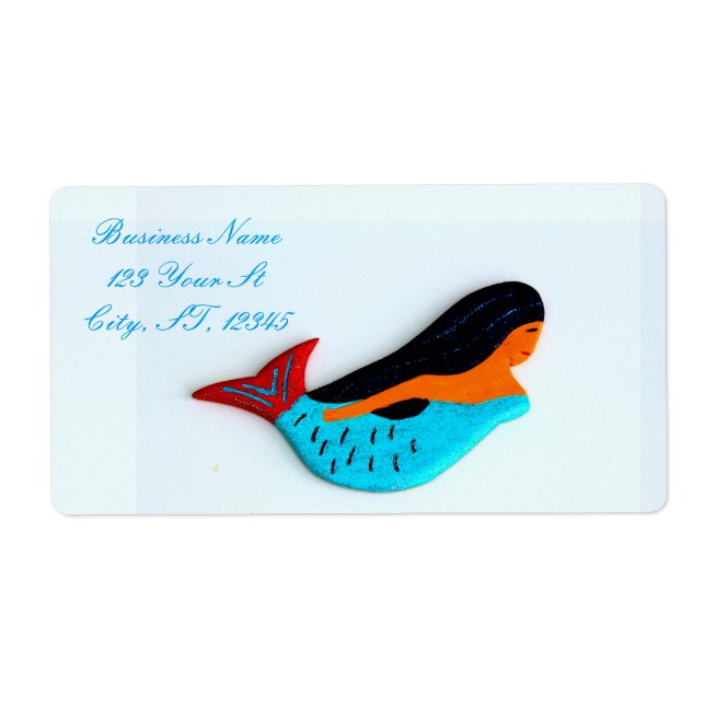 swimming blue mermaids (Front)