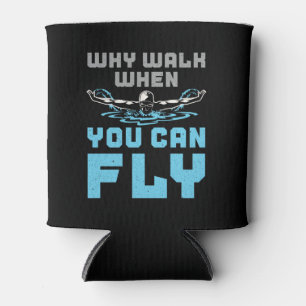 Swimming Butterfly Why Walk When You Can Fly Cooler