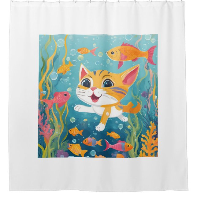 Swimming cat (Front)