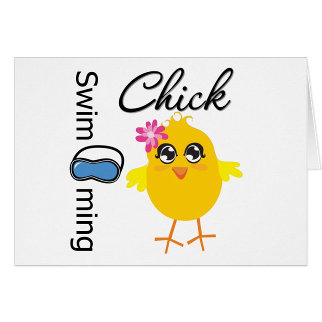 Swimming Chick (Front Horizontal)