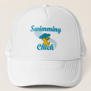 Swimming Chick #3 Trucker Hat