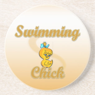 Swimming Chick Coaster