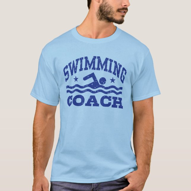 Swimming Coach T-Shirt (Front)