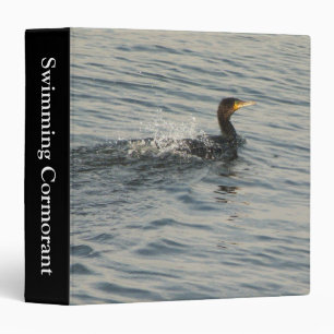 Swimming Cormorant (1.5in) Binder