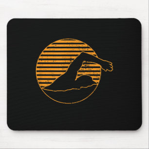 Swimming Design Gift For Swimming Lover Mouse Pad