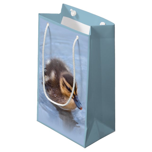 Swimming Duckling Gift Bag (Front Angled)